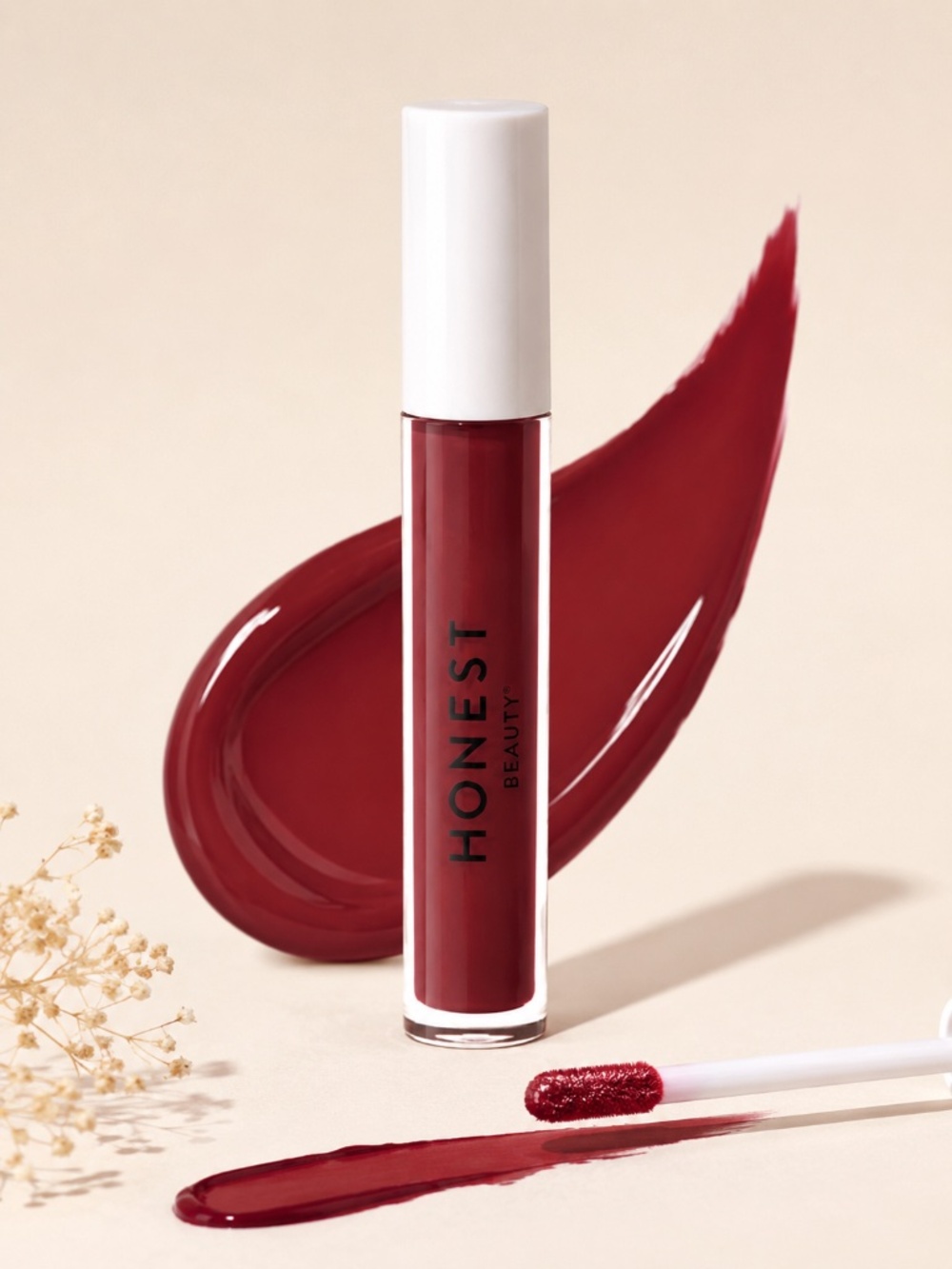 Honest Beauty Liquid Lipstick LOVE Matte Avocado Oil Hyaluronic Acid 0.12 oz